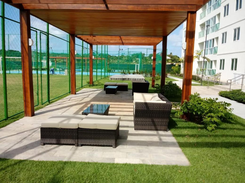 Porto De Galinhas - Terreo Com 03 Quartos Com Suite Top- Condominio Palm Village Acqua מראה חיצוני תמונה